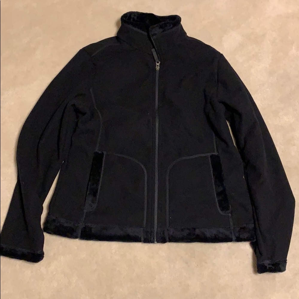 Land ends fleece zip up